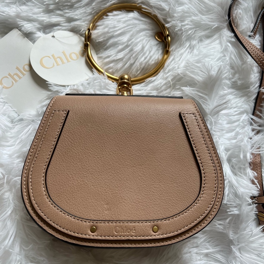 Chloe Nile Bracelet leather crossbody bag - Picture 2 of 5